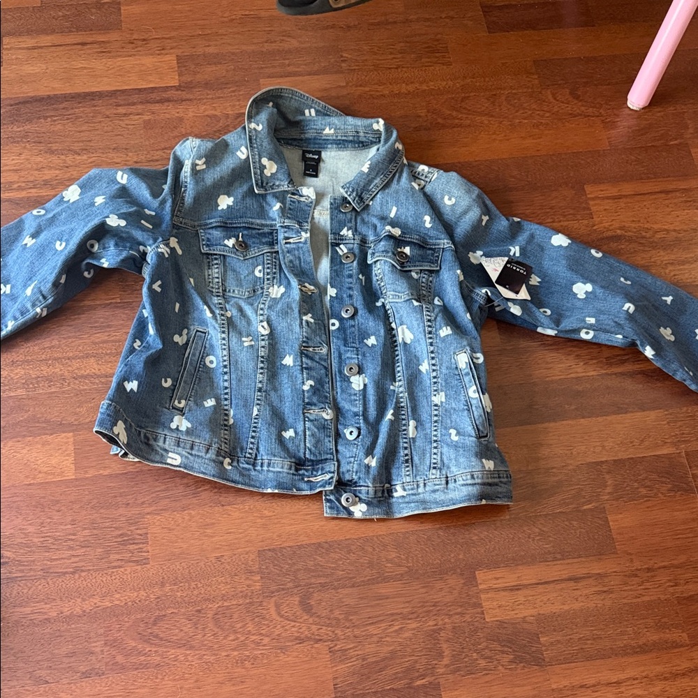Women’s Disney Denim Jacket with Mickey